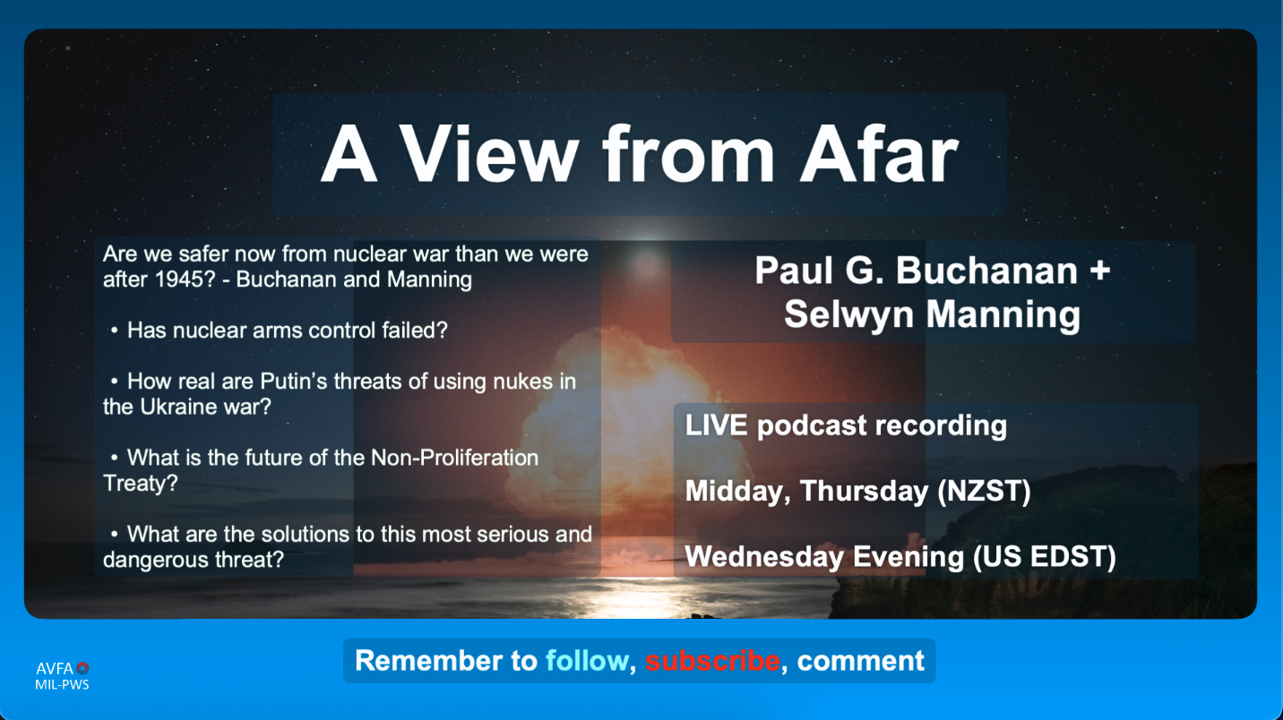 PODCAST: Are we safer now from nuclear war than we were after 1945? – Buchanan and Manning